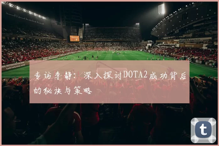 专访李静：深入探讨DOTA2成功背后的秘诀与策略